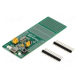 Dev.kit: Microchip AT90 | Series: AT90 | prototype board