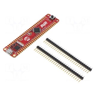 Dev.kit: Microchip AVR | AVR128 | integrated programmer/debugger