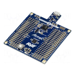 Dev.kit: Microchip AVR | ATMEGA | Xplained Mini | prototype board