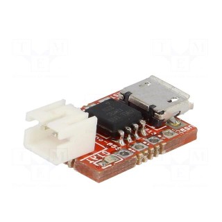 Dev.kit: Microchip AVR | ATTINY | prototype board