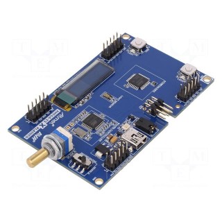 Dev.kit: Microchip AVR | Family: ATXMEGA | prototype board