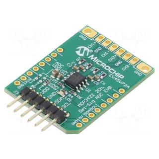 Dev.kit: Microchip | Components: MCP4322 | prototype board