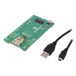 Dev.kit: Microchip | USB cable,prototype board,thermocouple K