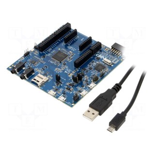 Dev.kit: ARM NXP | 320kBRAM,640kBFLASH | base board | uP: LPC55S69