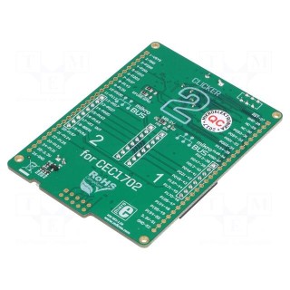 Dev.kit: Microchip ARM | USB B micro,pin strips,mikroBUS socket