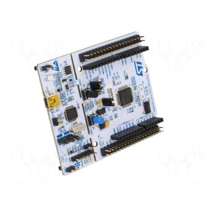 Dev.kit: STM32 | STM32F030R8T6 | Add-on connectors: 2 | base board