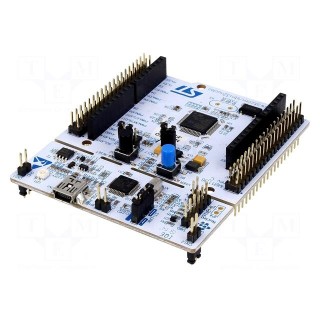 Dev.kit: STM32 | STM32F302R8T6 | Add-on connectors: 2 | base board