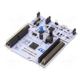 Dev.kit: STM32 | STM32G071RB | pin strips,pin header,USB B micro