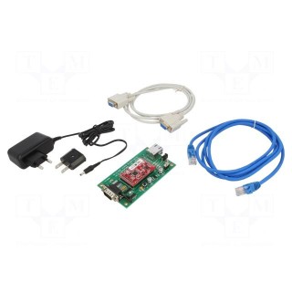 Dev.kit: Ethernet | wire jumpers,base board,WIZ750SR-100