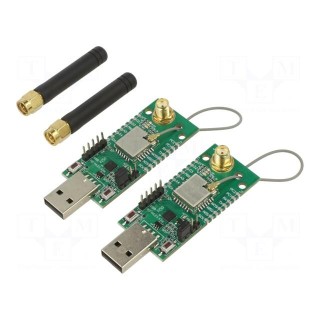 Dev.kit: LoRA | UART,USB | SMA,USB | prototype board