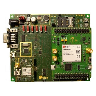 Dev.kit: LTE | RS232,USB | LENA-R8001-00C | prototype board x3
