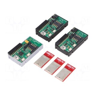 Dev.kit: RF | GPIO,USB | SIM,USB B micro,pin strips
