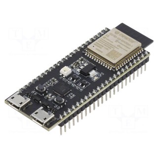 Dev.kit: WiFi | prototype board | Comp: ESP32-S3-WROOM-1 | 5VDC