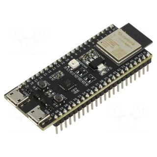 Dev.kit: WiFi | prototype board | Comp: ESP32-S3-MINI-1-N8 | 5VDC