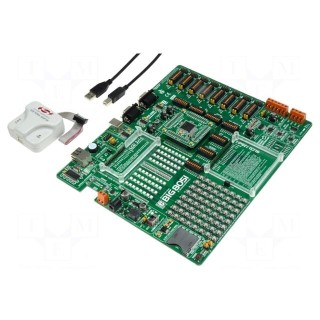 Dev.kit: 8051 Silicon Labs | CAN,Ethernet,JTAG,RS232