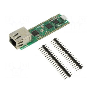 Dev.kit: Ethernet | 20pin x2,RJ45,USB micro | 75x21mm