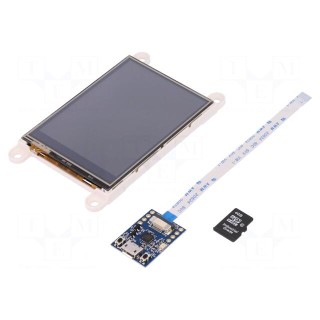 Dev.kit: with display | 4D-UPA,10pin FFC cable,4GB SD card | IoD