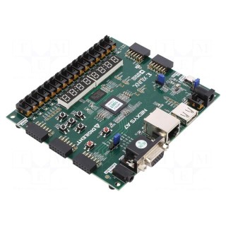 Dev.kit: Xilinx | LED x2 | 4-digit | Ethernet,JTAG,UART,USB,VGA