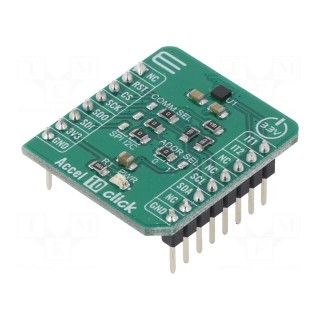 Click board | prototype board | Comp: LIS2DW12 | accelerometer