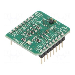 Click board | accelerometer | I2C,SPI | LIS2DTW12 | prototype board