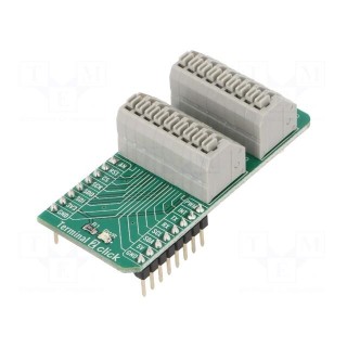 Click board | adapter | analog,GPIO,I2C,SPI,UART | prototype board