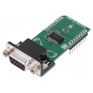 Click board | adaptor | GPIO,UART | MAX3237E | 3.3/5VDC