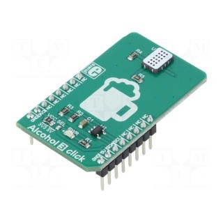 Click board | prototype board | Comp: MiCS-5524 | alcohol sensor