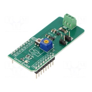 Click board | ammeter | SPI | INA381 | prototype board | 3.3VDC,5VDC
