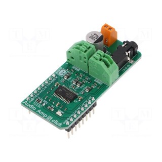 Click board | prototype board | Comp: TPA3138D2 | amplifier