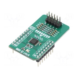 Click board | analog multiplexer | GPIO | TMUX1208 | 3.3/5VDC