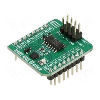 Click board | analog multiplexer | UART | 74HC4066D | 3.3VDC,5VDC