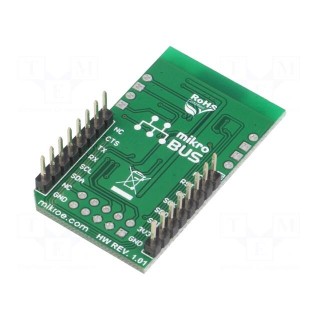 Click board | Bluetooth | I2C,SPI,UART | NINA-B1 | 3.3VDC