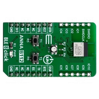 Click board | Bluetooth V5.0 & BLE | GPIO,UART | ANNA-B112 | 3.3VDC