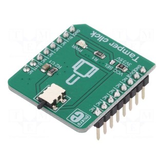 Click board | button | SDS001 | prototype board | mikroBUS connector