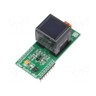 Click board | button,OLED display | SPI | ISC15ANP4 | 3.3VDC