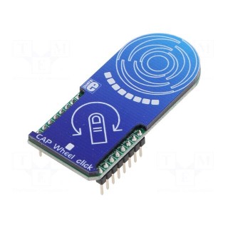 Click board | capacitive keypad | GPIO,I2C | IQS333 | 3.3VDC