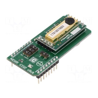 Click board | carbon-dioxide sensor | I2C,UART,analog | MC34933