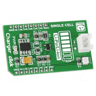 Click board | charger | 1-wire | DS2438,MCP73831 | prototype board