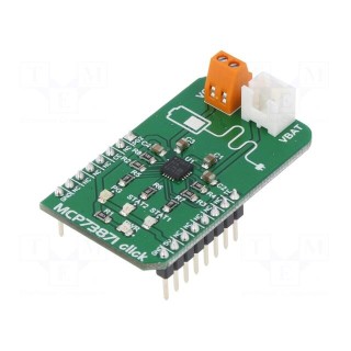 Click board | charger | GPIO | MCP73871 | manual,prototype board
