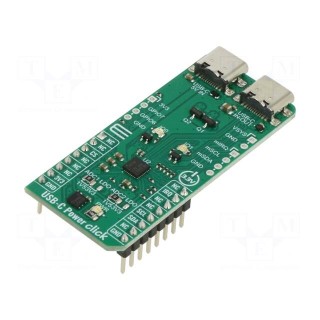 Click board | charger | I2C | TPS25750S | prototype board | 3.3VDC