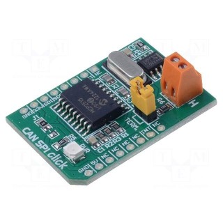 Click board | converter | CAN,SPI | SN65HVD230 | 3.3VDC
