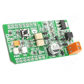 Click board | prototype board | Comp: TLP181 | DALI controller