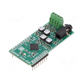 Click board | prototype board | Comp: MAX9744 | 3.3VDC,5VDC