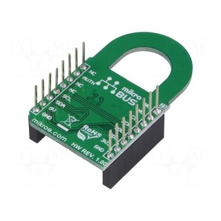 Click board | EEPROM memory | I2C,SPI | ATAES132A | 3.3/5VDC