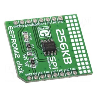 Click board | prototype board | Comp: 24C08WP | EEPROM memory