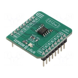 Click board | EEPROM memory | SPI | 25CSM04 | prototype board