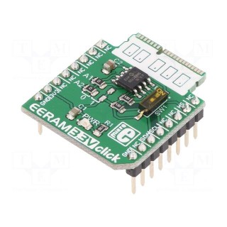 Click board | prototype board | Comp: 47C16 | EERAM memory | 5VDC
