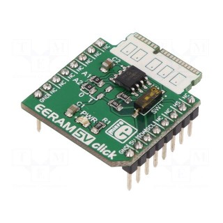 Click board | prototype board | Comp: 47L16 | EERAM memory | 3.3VDC