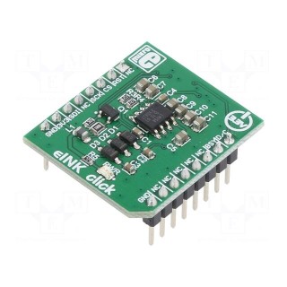 Click board | prototype board | Comp: LM75A,SSD1606 | 3.3VDC
