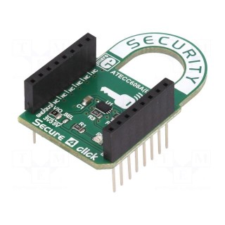 Click board | prototype board | Comp: ATECC608A | encrypting